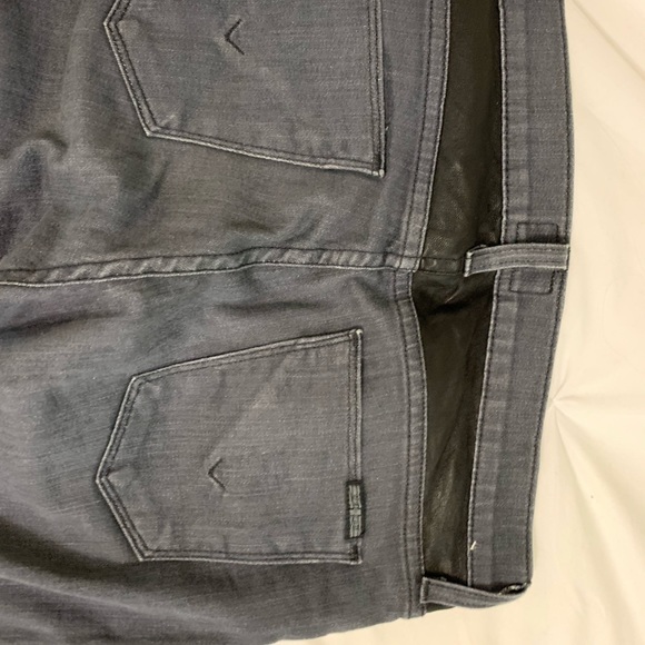 Hudson Jeans with leather detail - Picture 4 of 6
